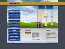 Tablet Screenshot of dickmetal.com